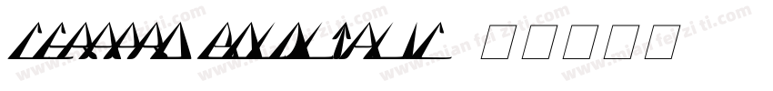 cerapro boldltalic字体转换